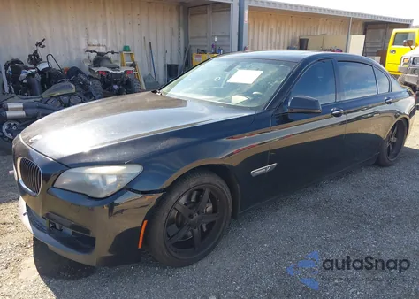 2012 BMW 750Li z USA, uszkodzony, nr VIN WBAKB8C54CC962682